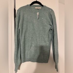 LOFT Sparkling Mint Sweater